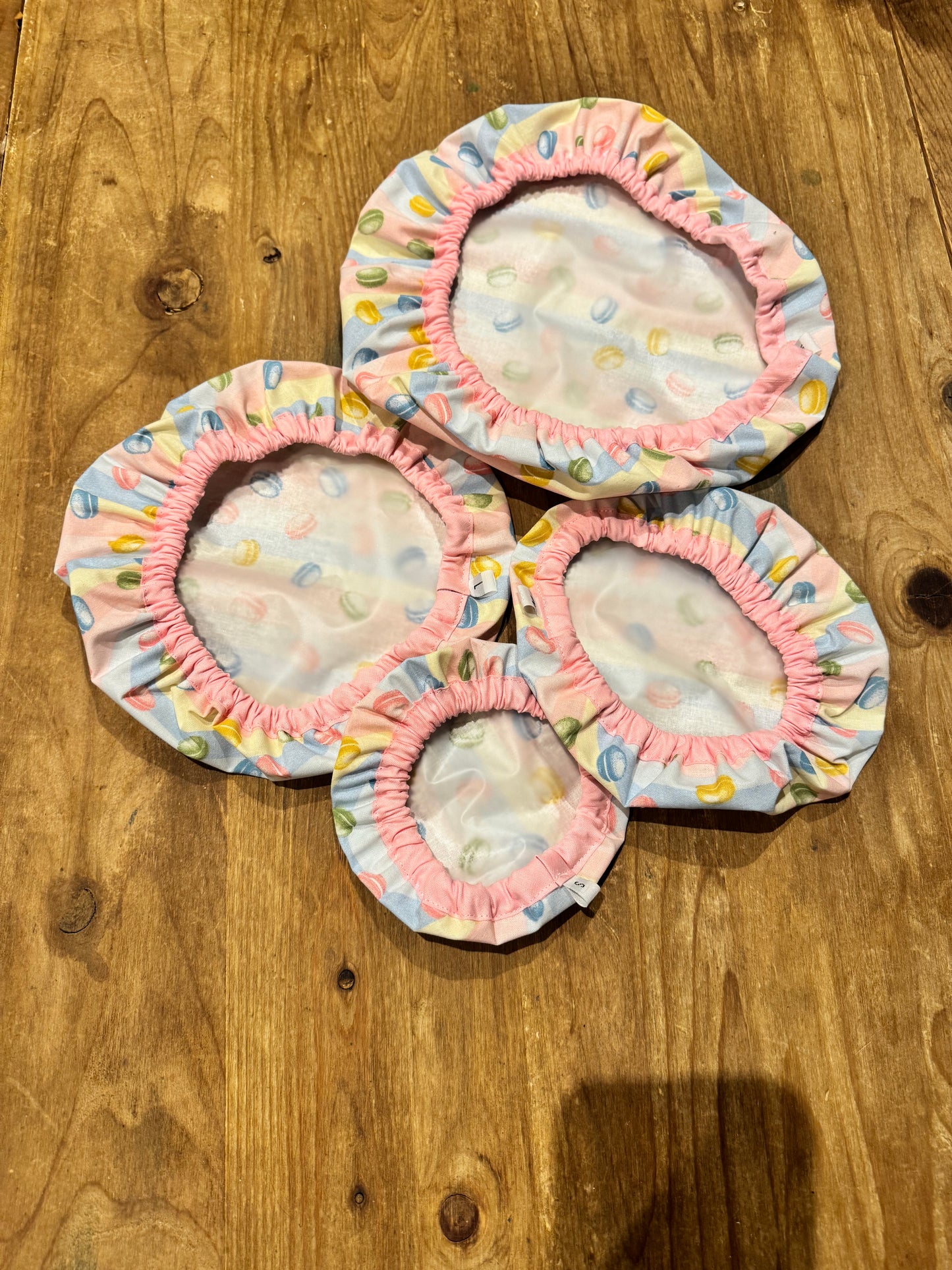 Lot de 4 Couvre-plats réutilisable – Alternative écologique au film plastique