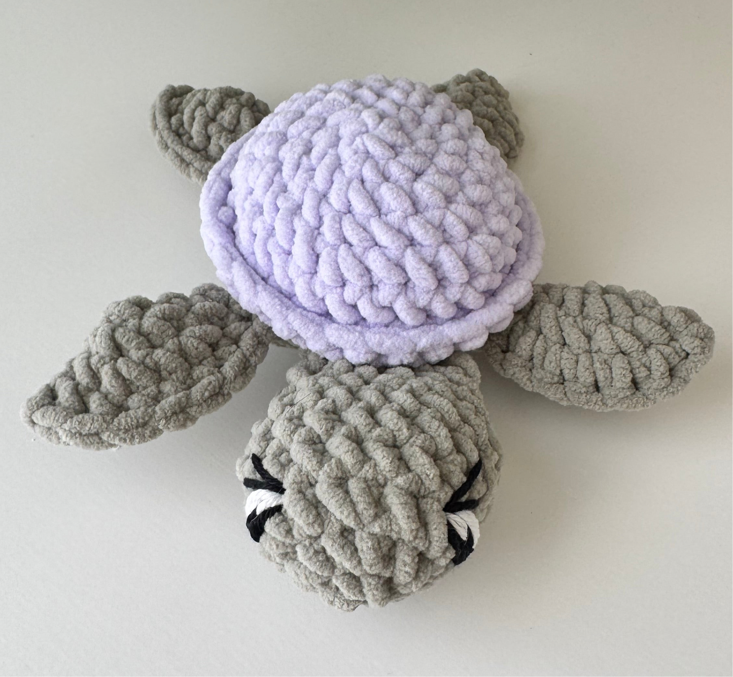 Peluche Petite Tortue au Crochet – Fait Main, Douce & Réconfortante