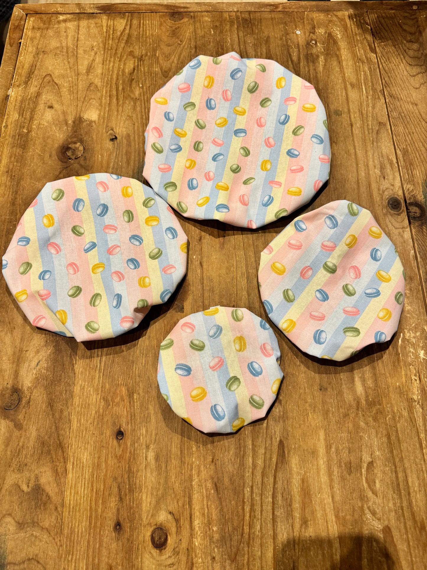 Lot de 4 Couvre-plats réutilisable – Alternative écologique au film plastique