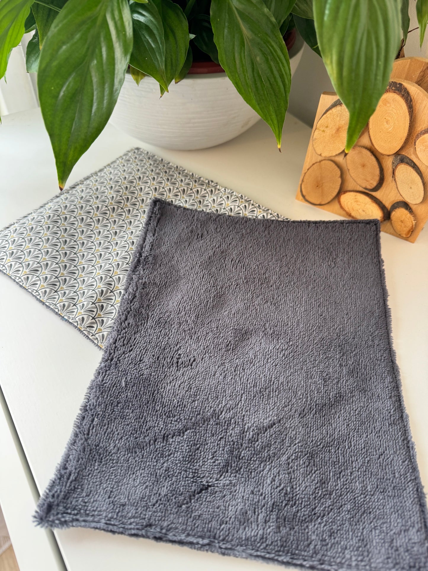 Pack Zéro Déchet : Panier & Cotons Démaquillants Lavables et serviette