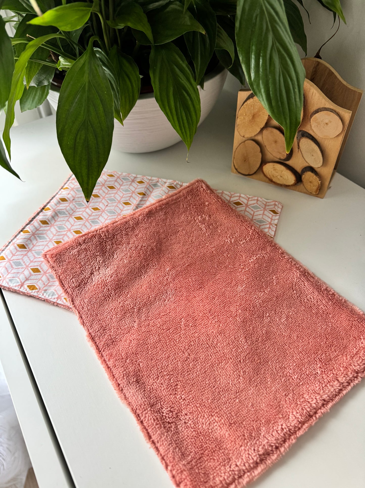 Pack Zéro Déchet : Panier & Cotons Démaquillants Lavables et serviette