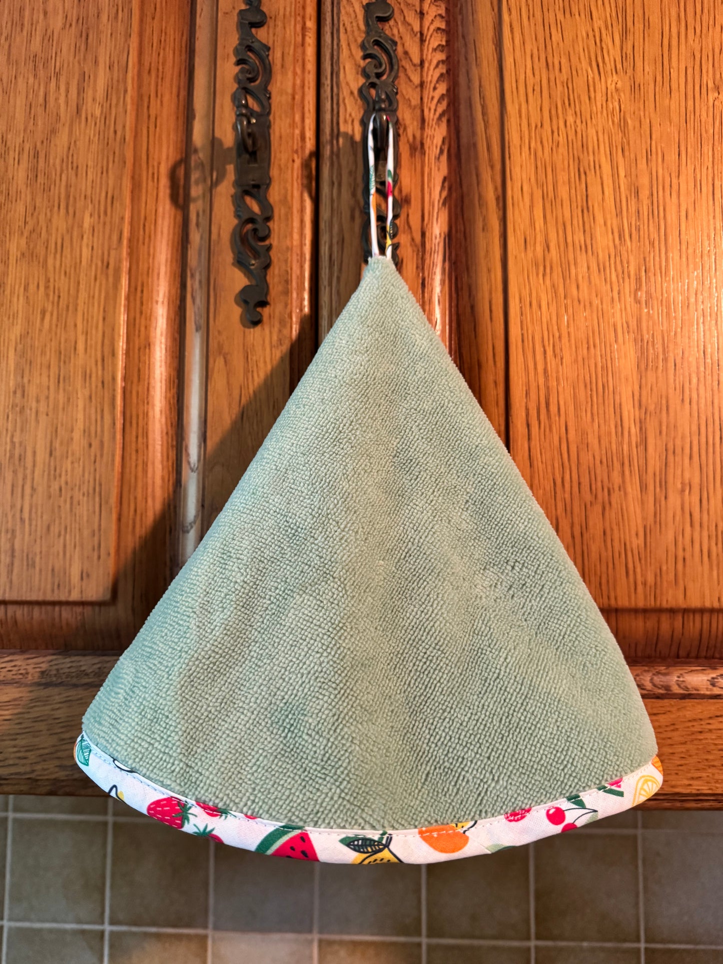 Essuie-Main Rond à Suspendre fruits – Douceur et Praticité au Quotidien !