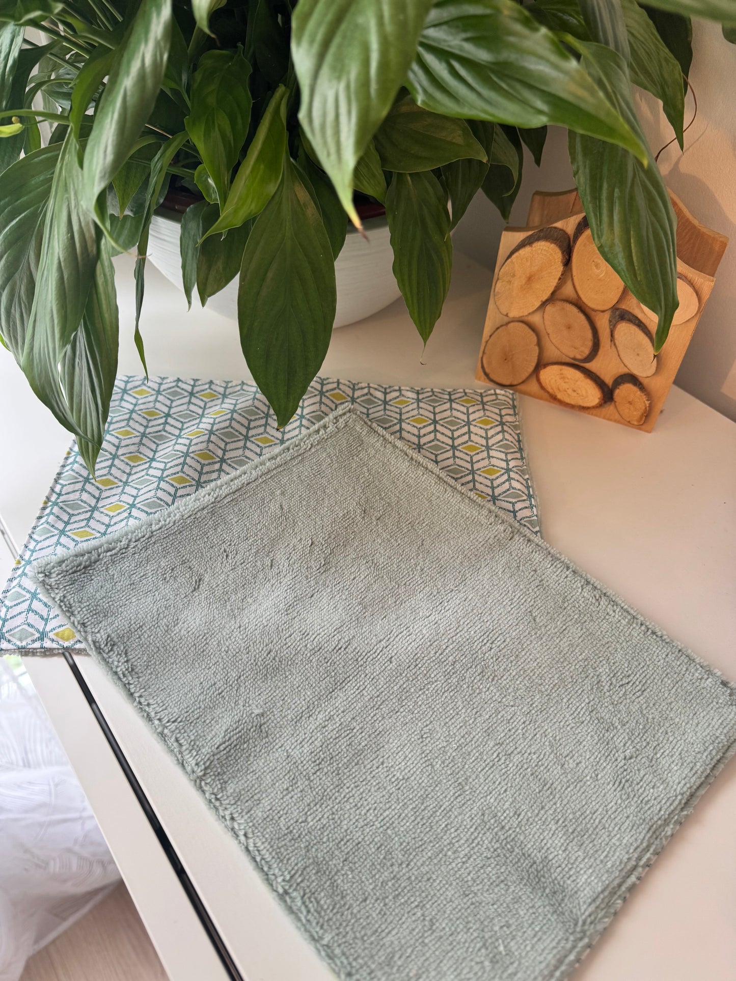 Pack Zéro Déchet : Panier & Cotons Démaquillants Lavables et serviette