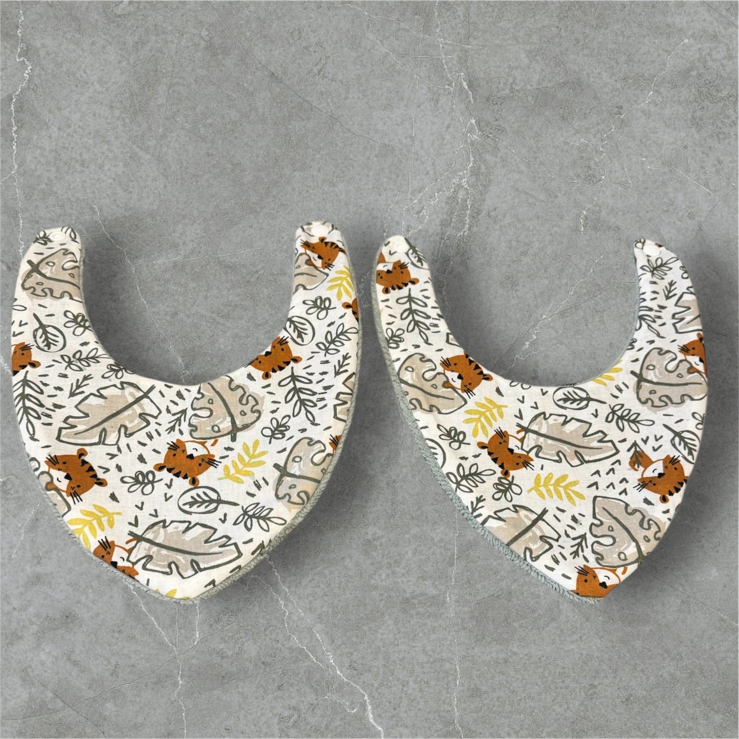 Bavoir Bébé en Coton & Éponge de Bambou – Ultra Doux et Absorbant - GreenbyMilie