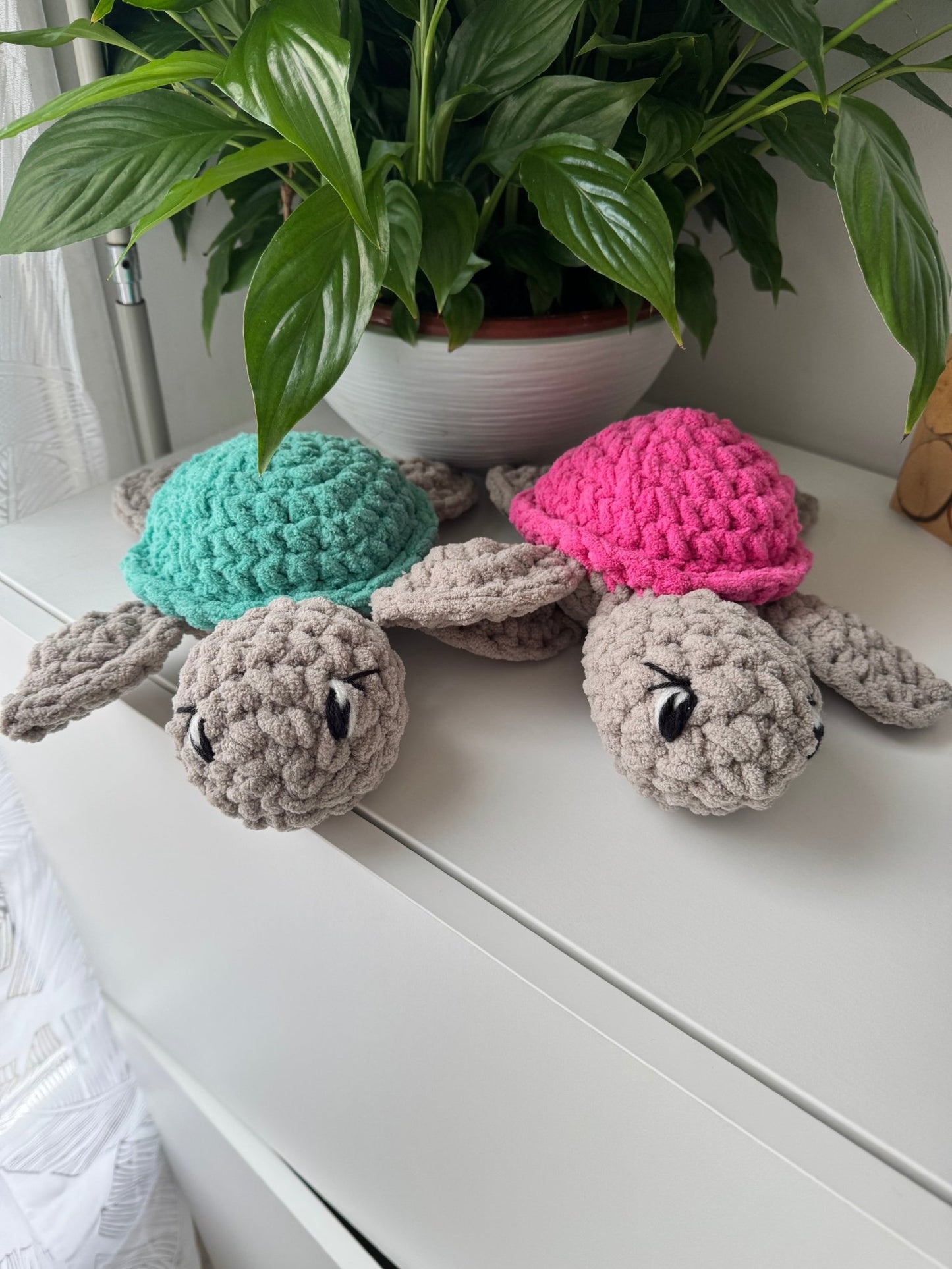 Peluche Tortue au Crochet – Fait Main, Douce & Réconfortante - GreenbyMilie