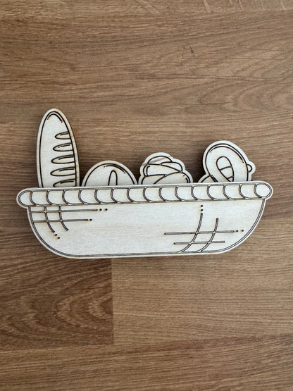 Magnets en bois – Décoration personnalisée