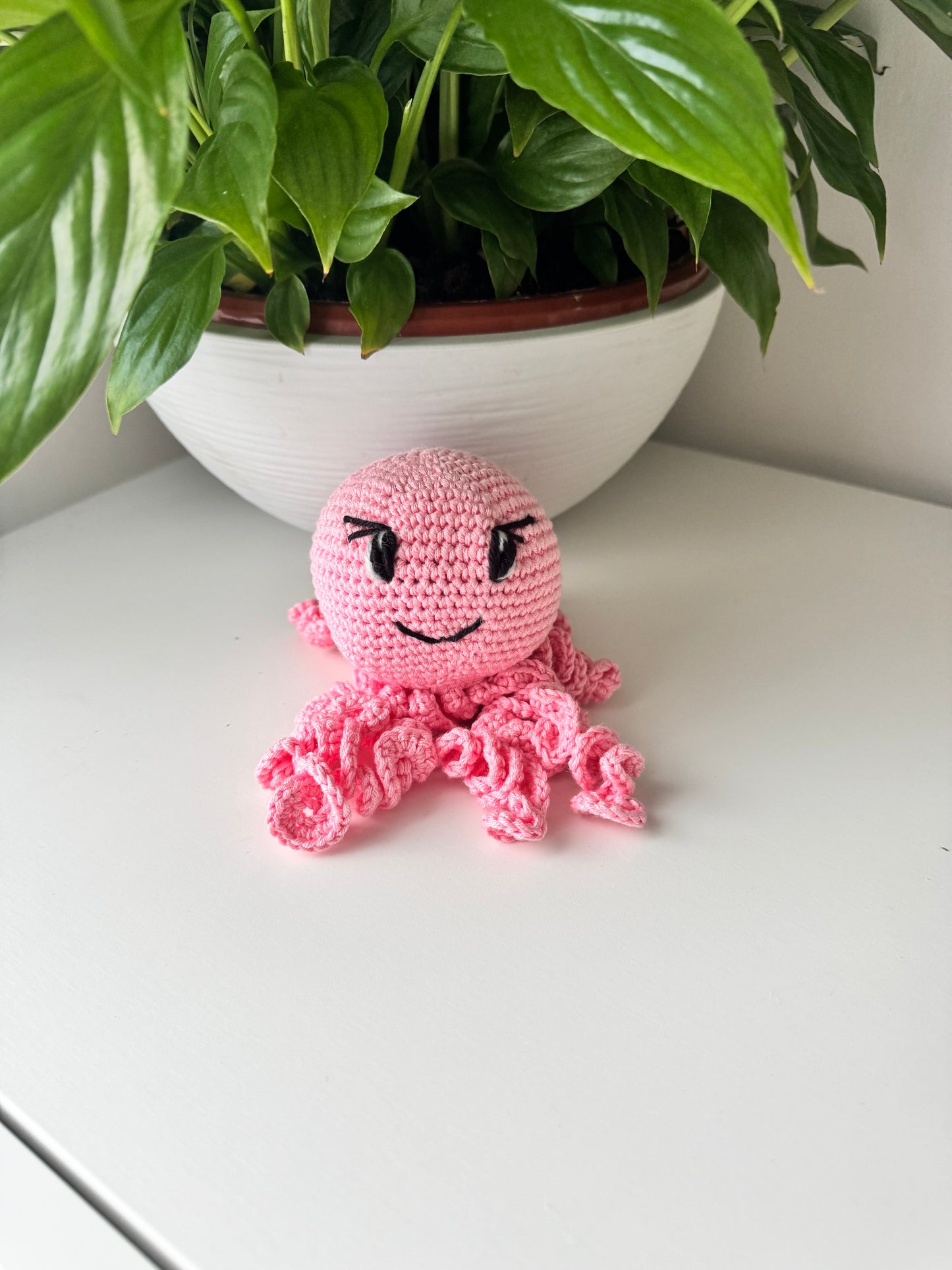 Peluche Poulpe au Crochet – Fait Main, Douce & Réconfortante