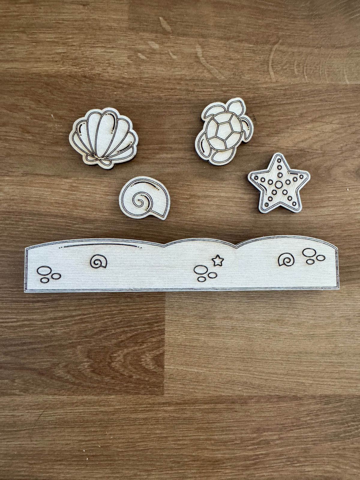 Magnets en bois – Décoration personnalisée