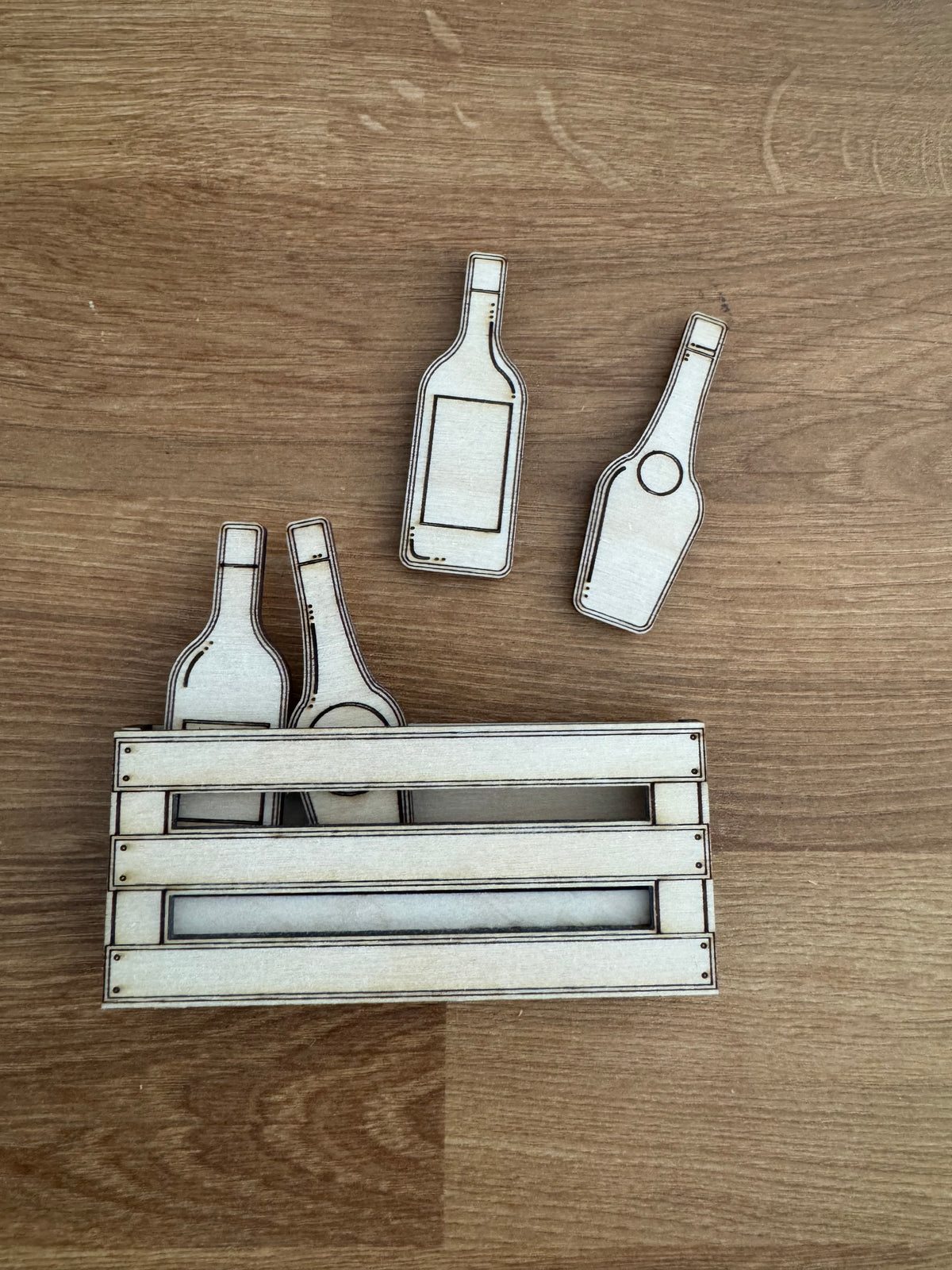 Magnets en bois – Décoration personnalisée