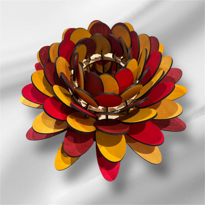 Photophore en Bois Naturel  - Élégance et Chaleur