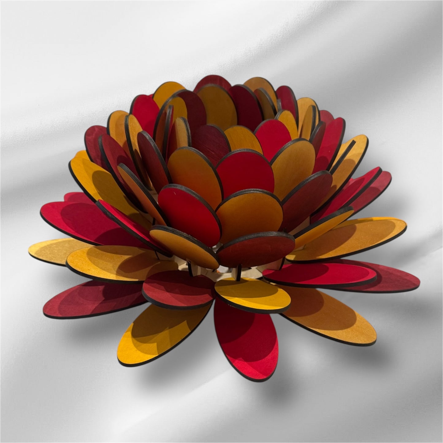 Photophore en Bois Naturel  - Élégance et Chaleur