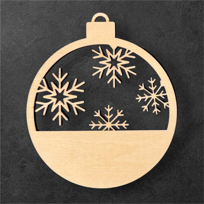 Boules de Noël personnalisées en bois – Décoration sapin gravée au laser – Prénom – Idée cadeau Noël artisanale et écologique