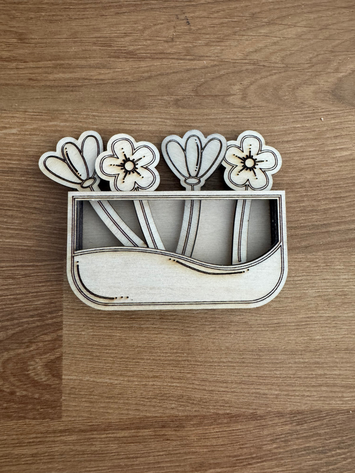 Magnets en bois – Décoration personnalisée