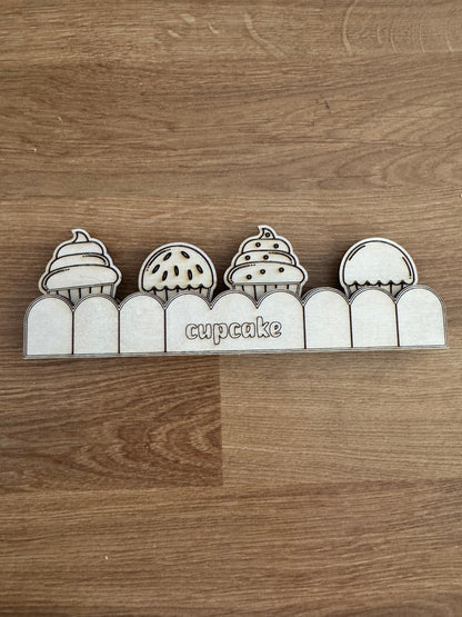 Magnets en bois – Décoration personnalisée