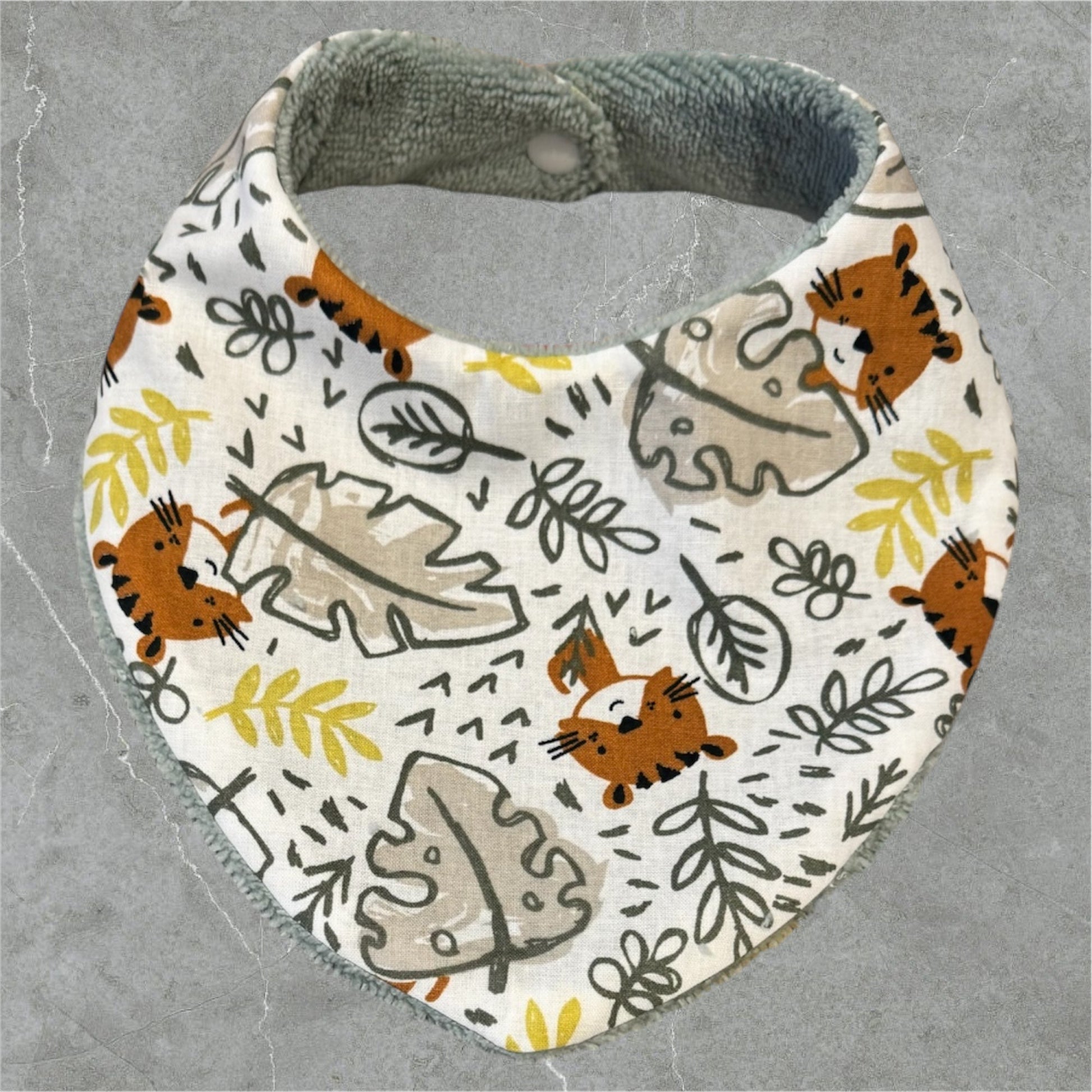 Bavoir Bébé en Coton & Éponge de Bambou – Ultra Doux et Absorbant - GreenbyMilie