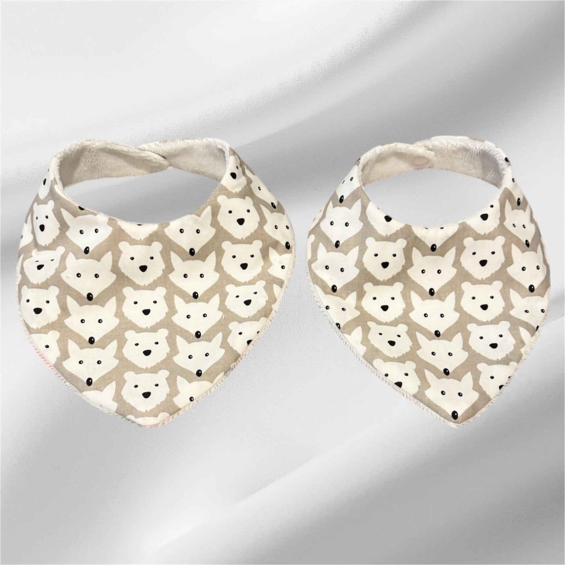 Bavoir Bébé en Coton & Éponge de Bambou – Ultra Doux et Absorbant - GreenbyMilie