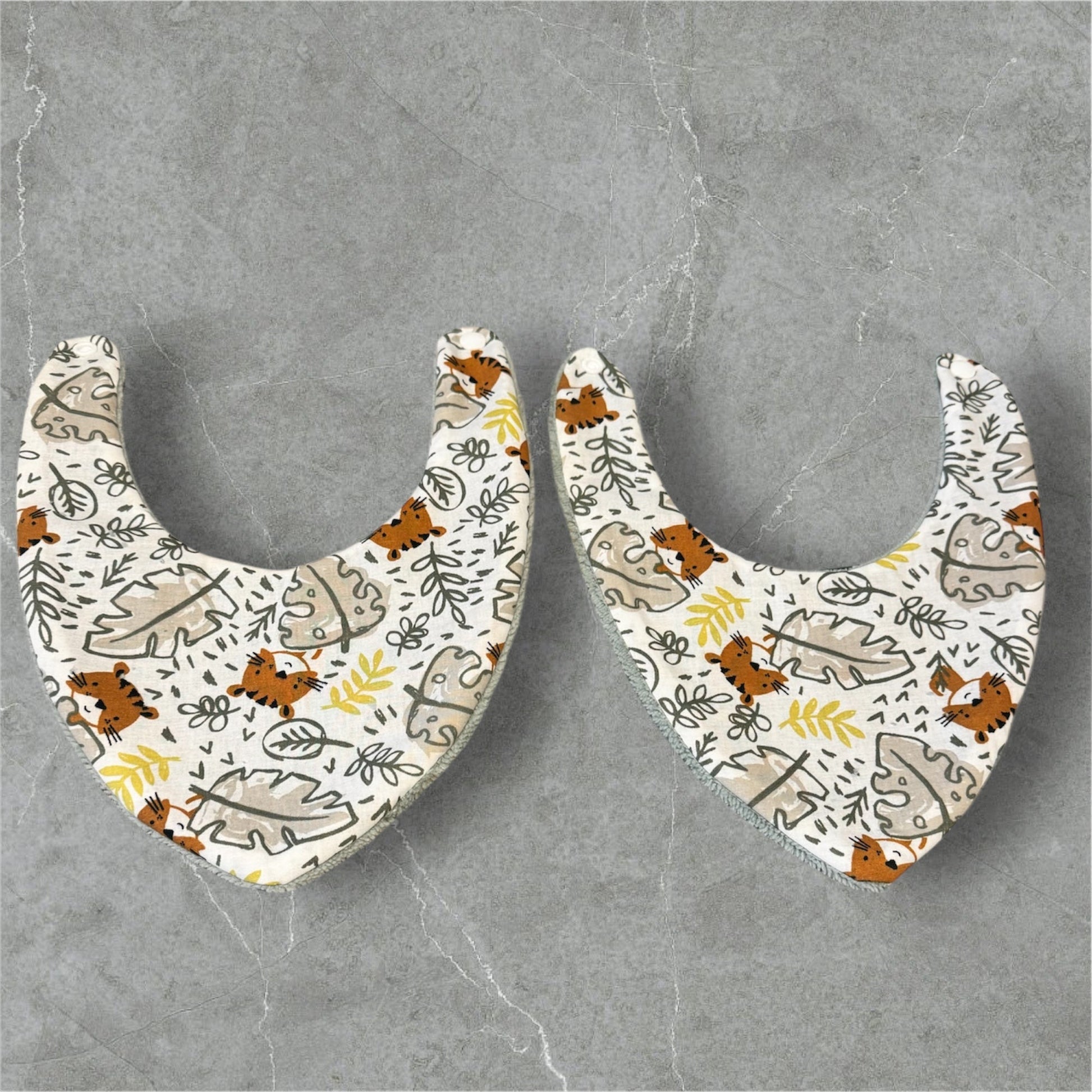 Bavoir Bébé en Coton & Éponge de Bambou – Ultra Doux et Absorbant - GreenbyMilie