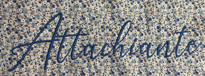 Cabas en coton brodé Attachiante - GreenbyMilie