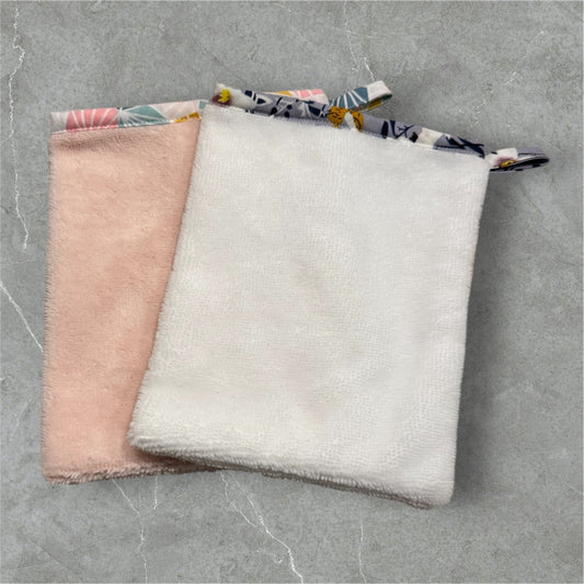 Gant de toilette doux et absorbant - GreenbyMilie