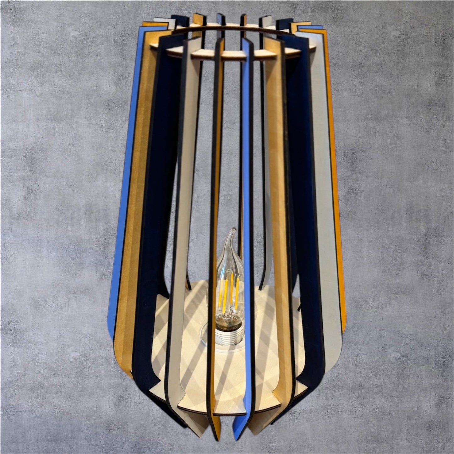 Lampe à poser en bois Élégance Naturelle - GreenbyMilie
