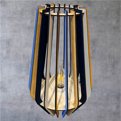 Lampe à poser en bois Élégance Naturelle - GreenbyMilie