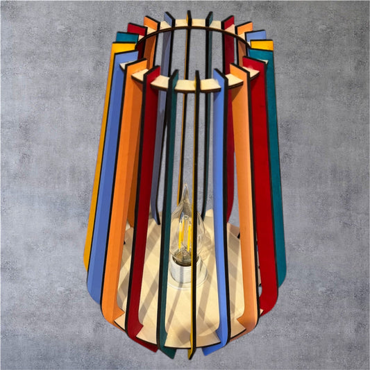 Lampe à poser en bois Élégance Naturelle - GreenbyMilie