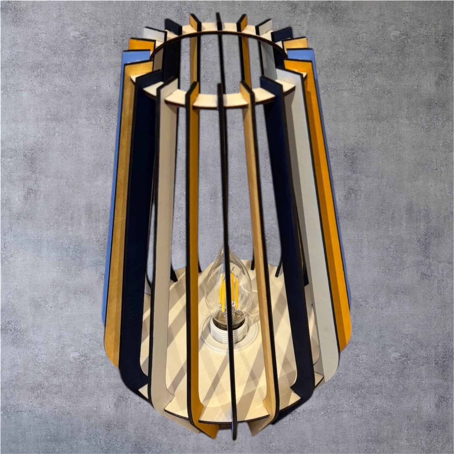 Lampe à poser en bois Élégance Naturelle - GreenbyMilie