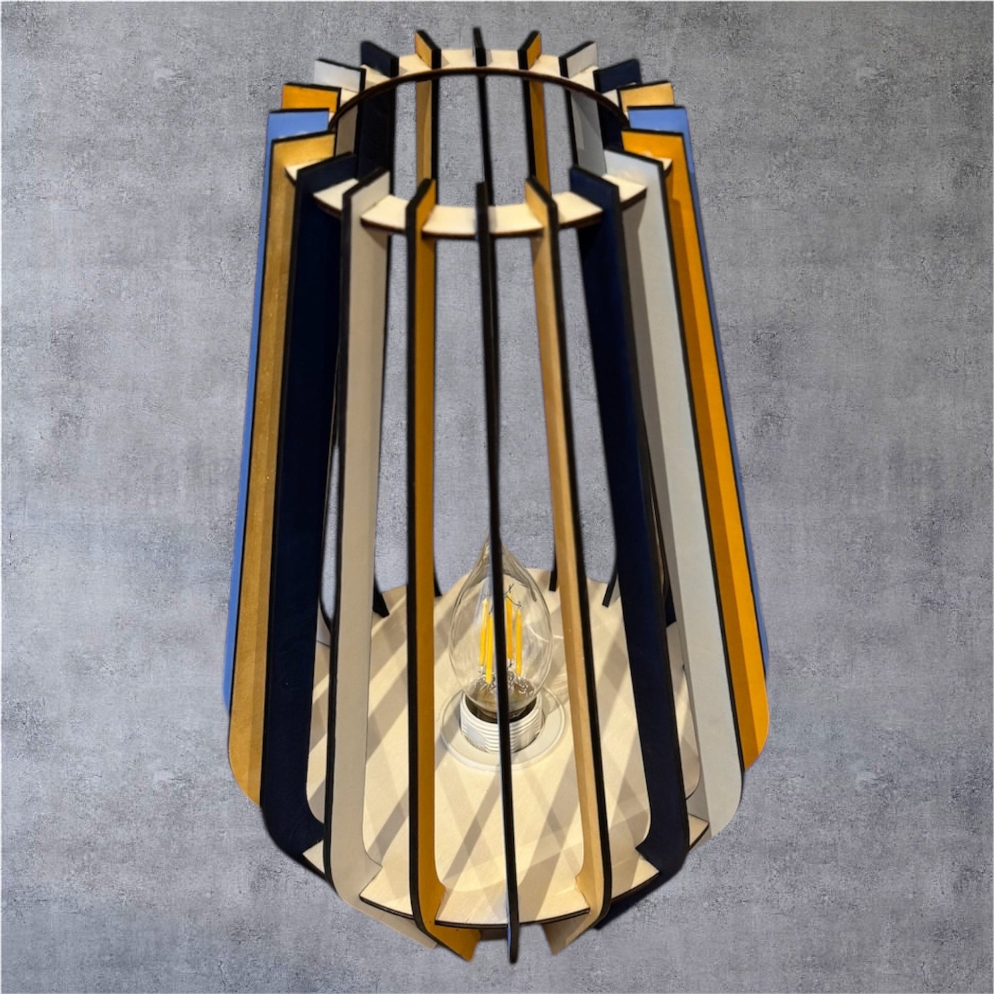Lampe à poser en bois Élégance Naturelle - GreenbyMilie