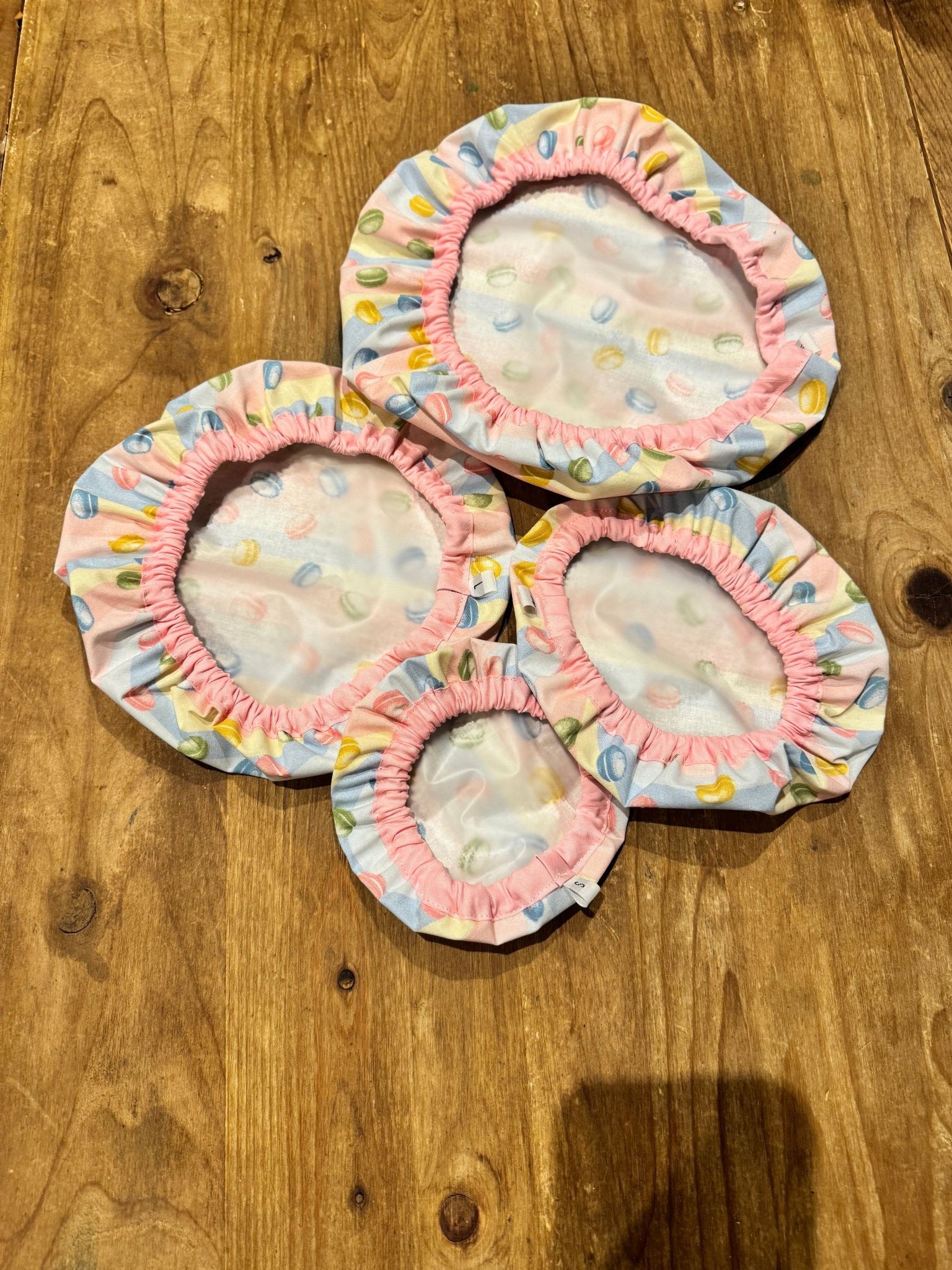 Lot de 4 Couvre - plats réutilisable – Alternative écologique au film plastique - GreenbyMilie