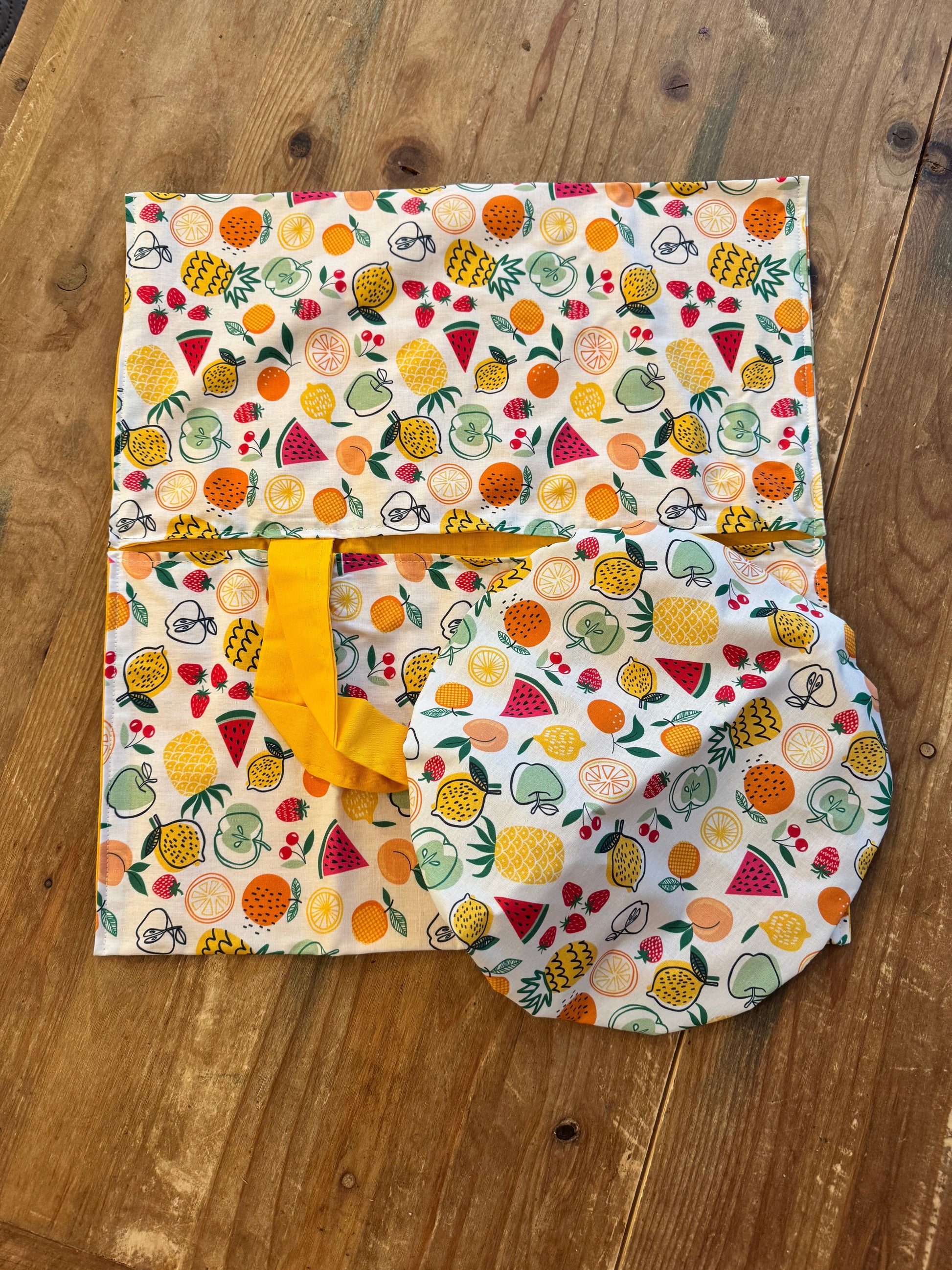 Lot Sac à Tarte et Couvre - plat – Transport et Conservation Écoresponsables - GreenbyMilie