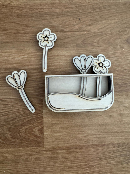 Magnets en bois – Décoration personnalisée - GreenbyMilie