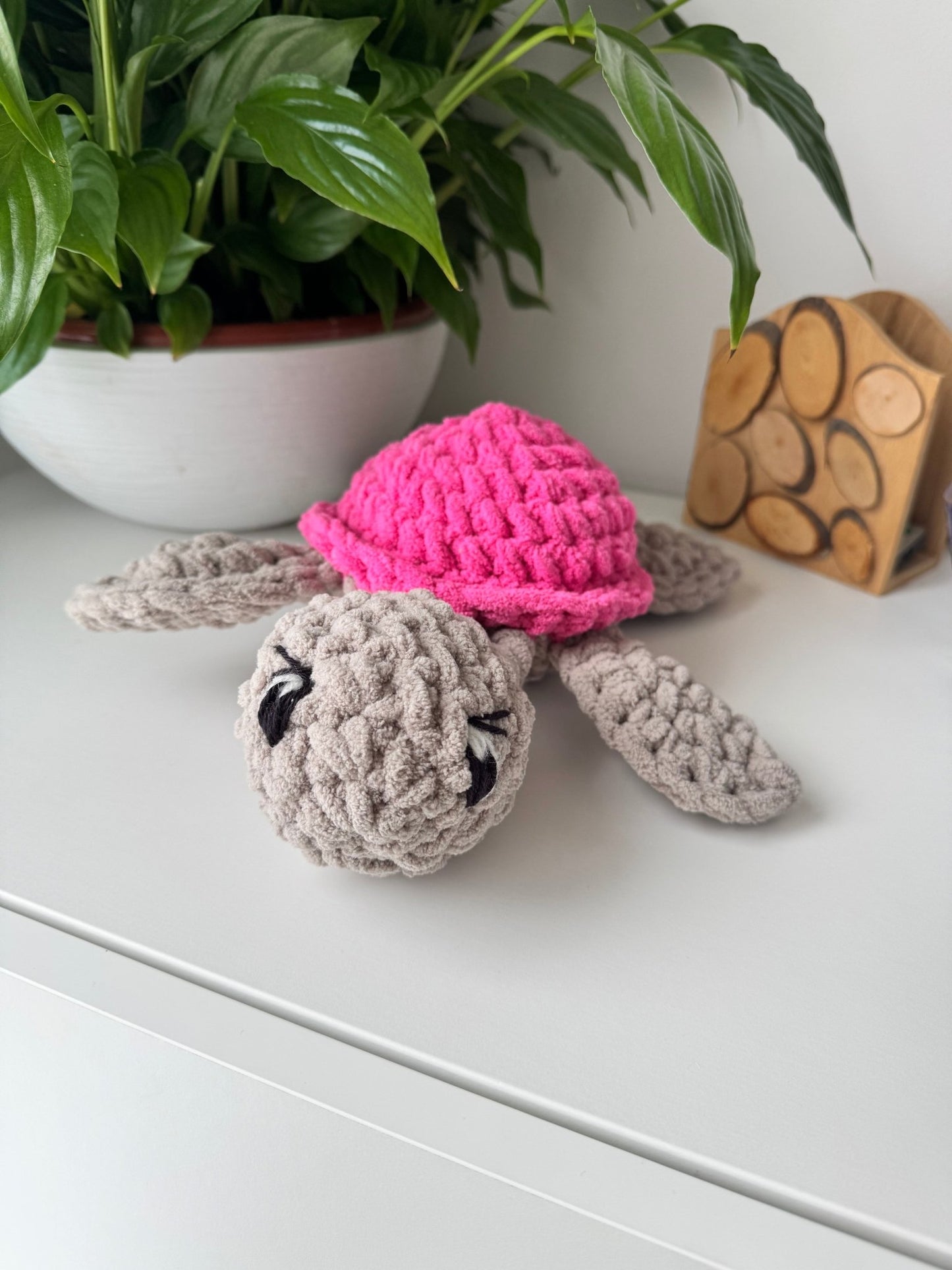 Peluche Tortue au Crochet – Fait Main, Douce & Réconfortante - GreenbyMilie