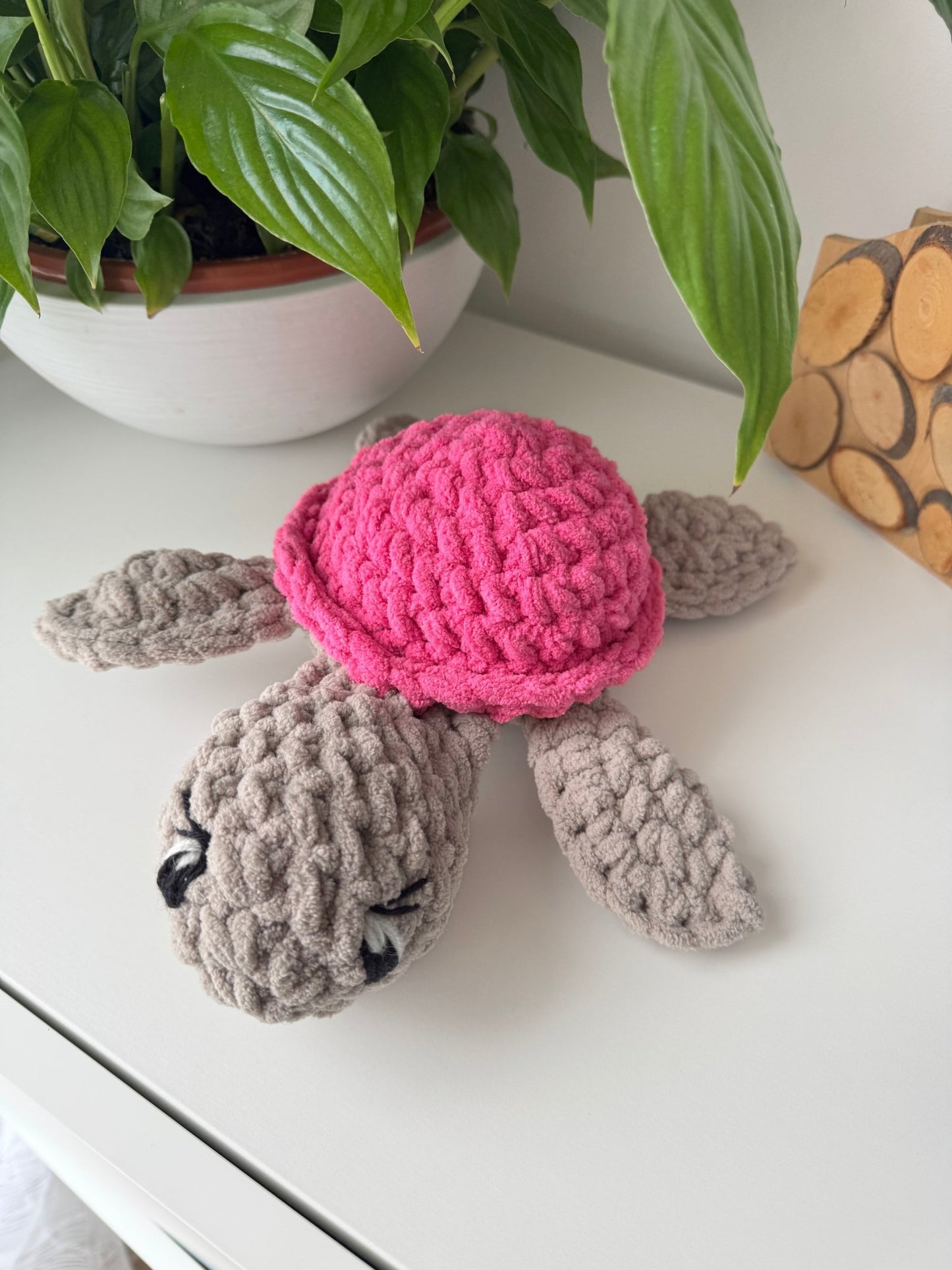 Peluche Tortue au Crochet – Fait Main, Douce & Réconfortante - GreenbyMilie