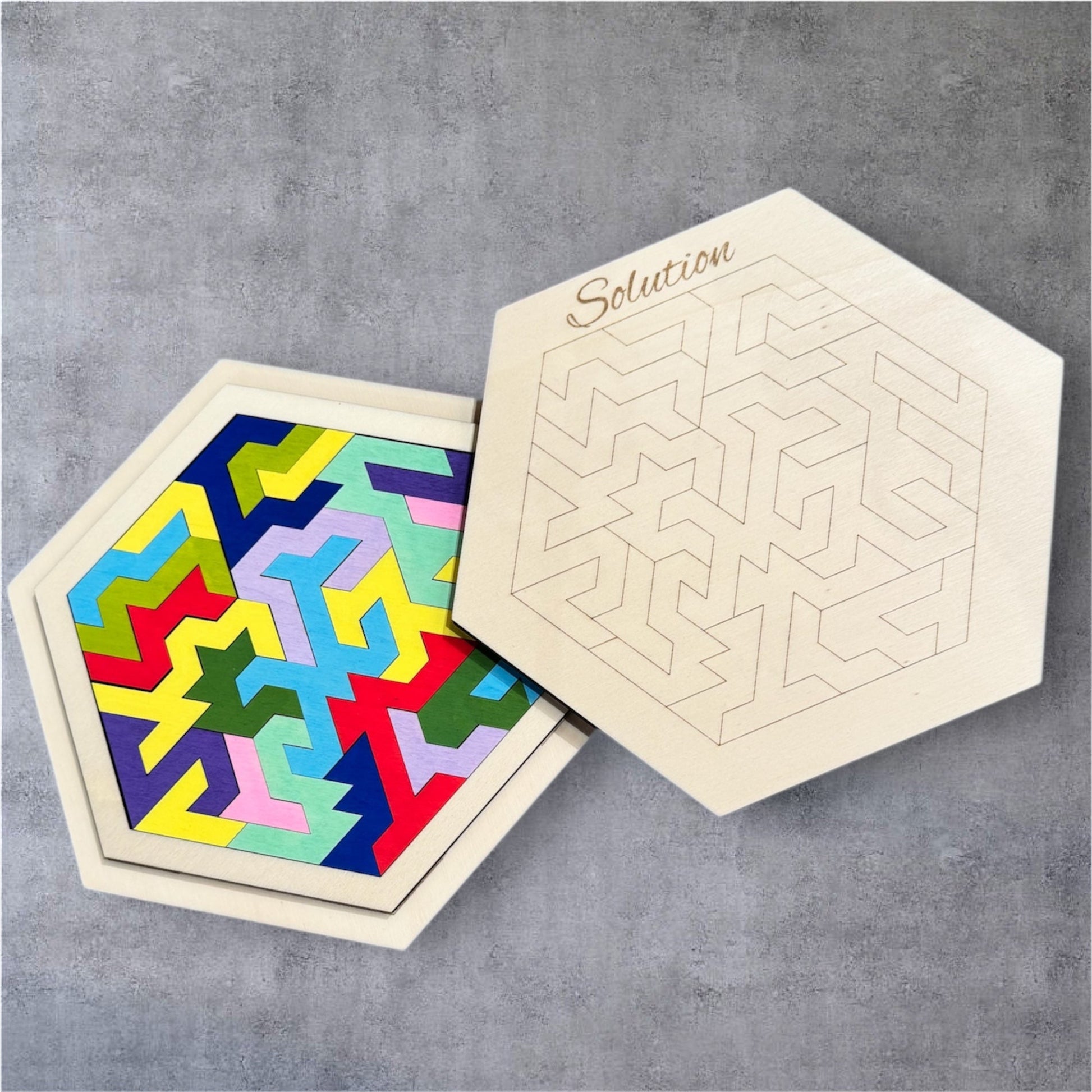 Puzzle Tetris – Casse - tête de réflexion - GreenbyMilie