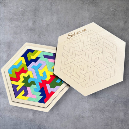 Puzzle Tetris – Casse - tête de réflexion - GreenbyMilie