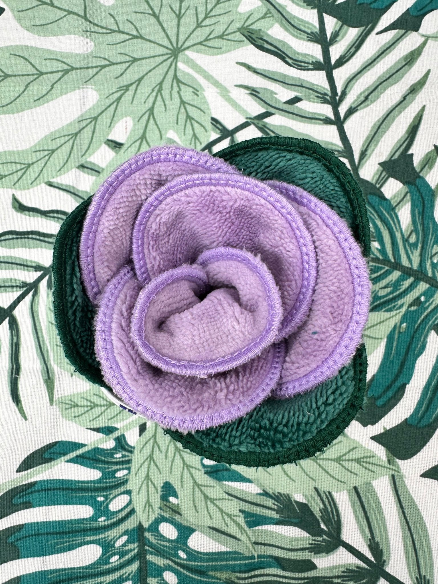 Rose Éternelle en Coton Lavable – Cadeau Durable et Éco - Responsable - GreenbyMilie