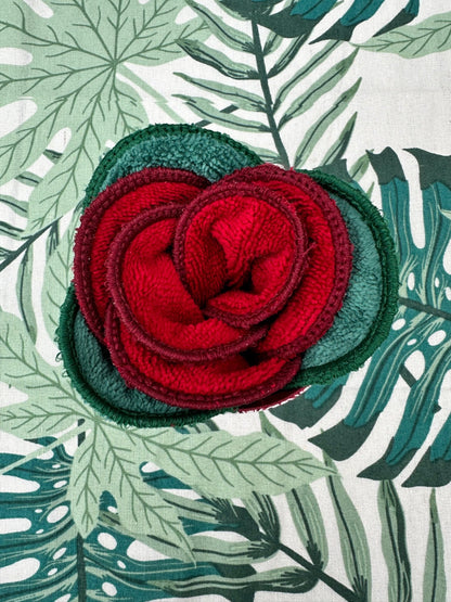 Rose Éternelle en Coton Lavable – Cadeau Durable et Éco - Responsable - GreenbyMilie