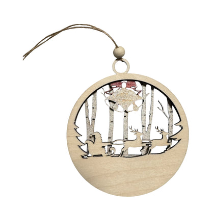 Suspensions de Noël en bois – Décorations artisanales pour sapin - GreenbyMilie